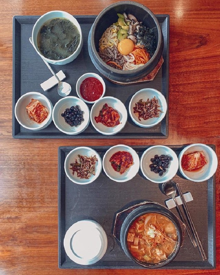 thưởng thức ẩm thực Spa land - trải nghiệm ở Busan