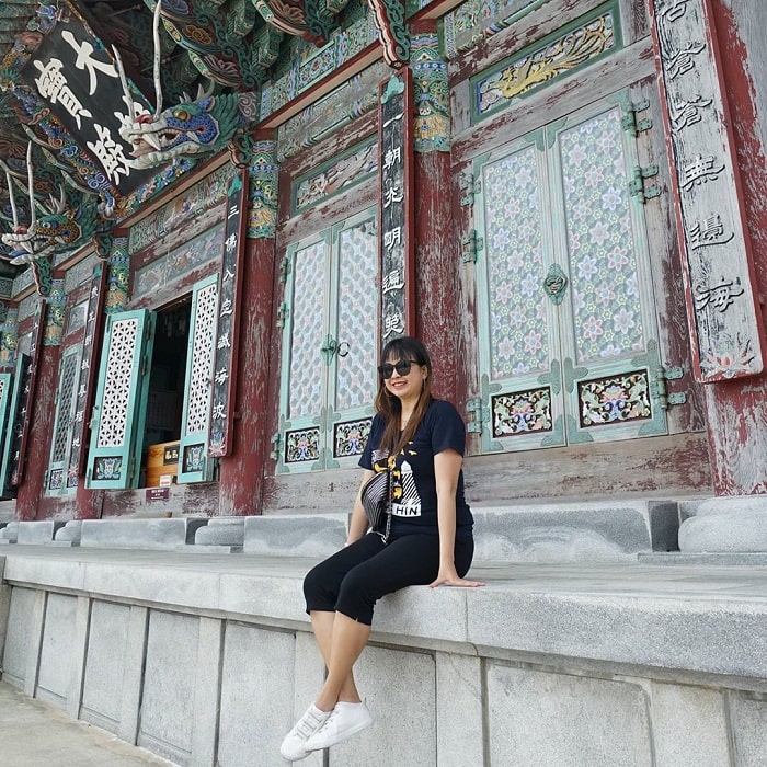 check in cảnh đẹp chùa Haedong Yonggungsa - trải nghiệm ở Busan