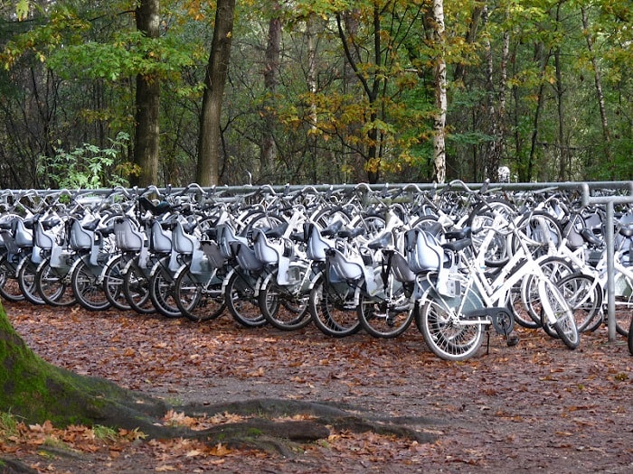 Vườn quốc gia Hoge Veluwe - đi xe đạp dạo ngắm cảnh