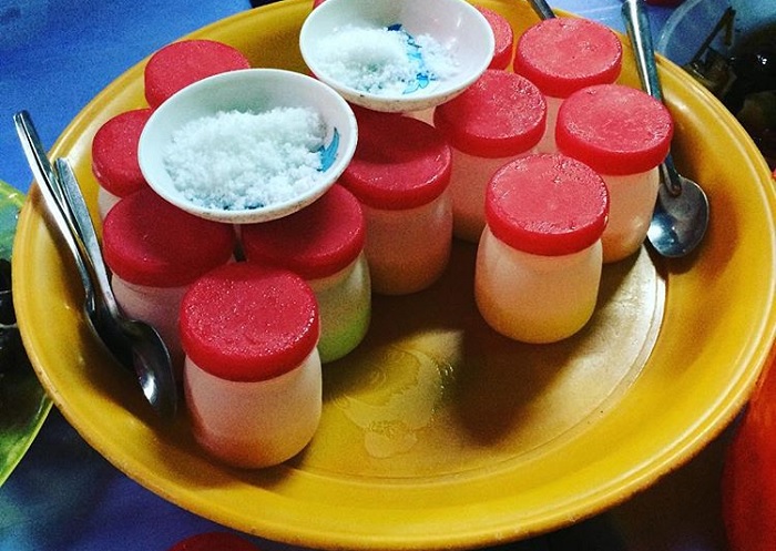 sữa chua muối - món ăn vặt Đà Nẵng độc lạ