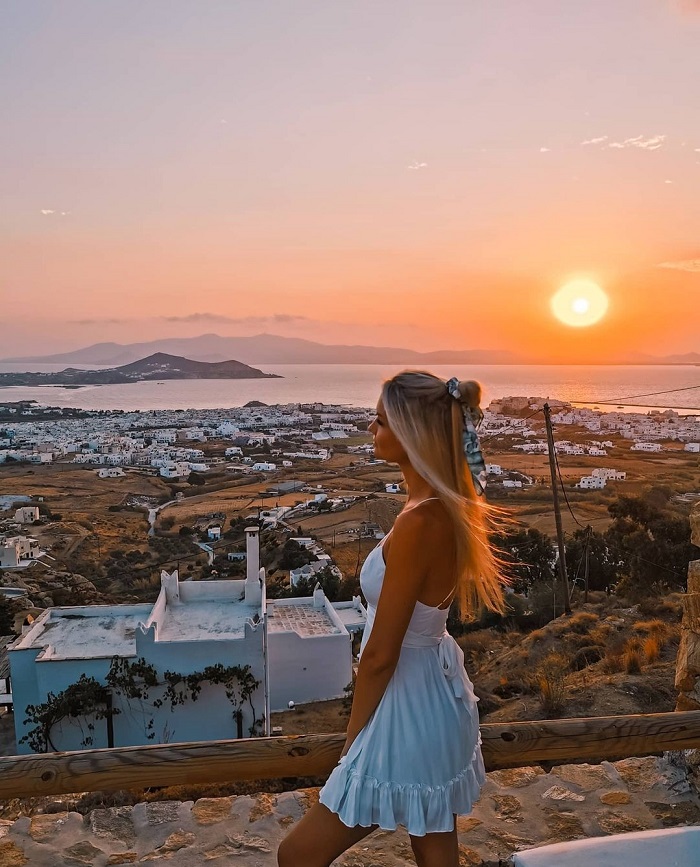 Làng Koronos -  Du lịch đảo Naxos Hy Lạp