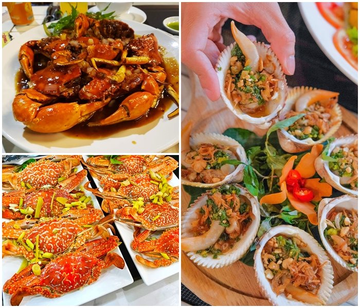 hải sản hoàng thao địa chỉ ăn hải sản ở Quy Nhơn 