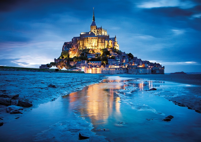 Mont Saint Michel - Thị trấn thời trung cổ ở Châu Âu