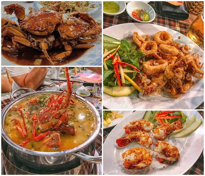 Nhà hàng Cây Dừa địa chỉ ăn hải sản ở Quy Nhơn 