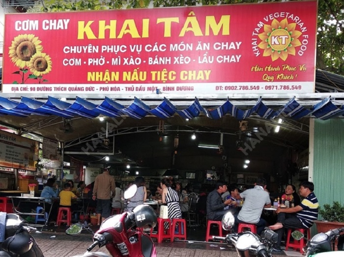 Best Vegetarian Restaurants in Binh Duong - Khai Tam Vegetarian Rice