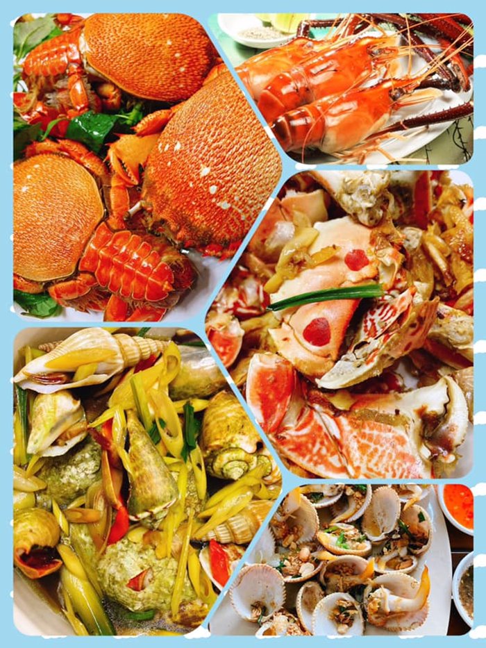 hải sản hải sỹ địa chỉ ăn hải sản ở Quy Nhơn 