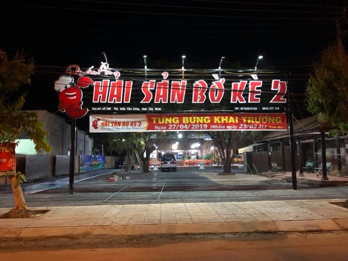 Những quán hải sản ngon ở Tây Ninh -Hải sản Bờ Kè