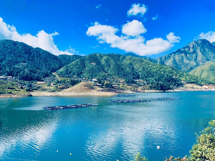 The beauty of Seo My Ty lake in Sapa