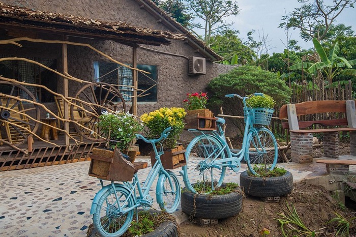 vườn trái cây Vàm Xáng Cần Thơ - cảnh trong khu du lịch