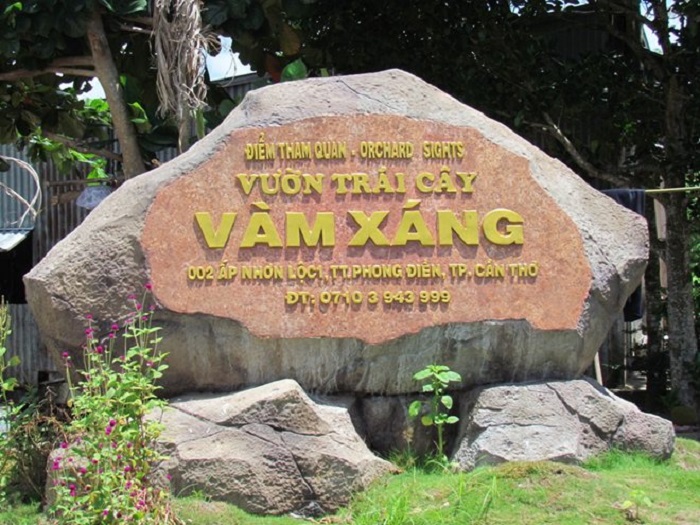 Can Tho Vam Xang fruit garden - where is the address?