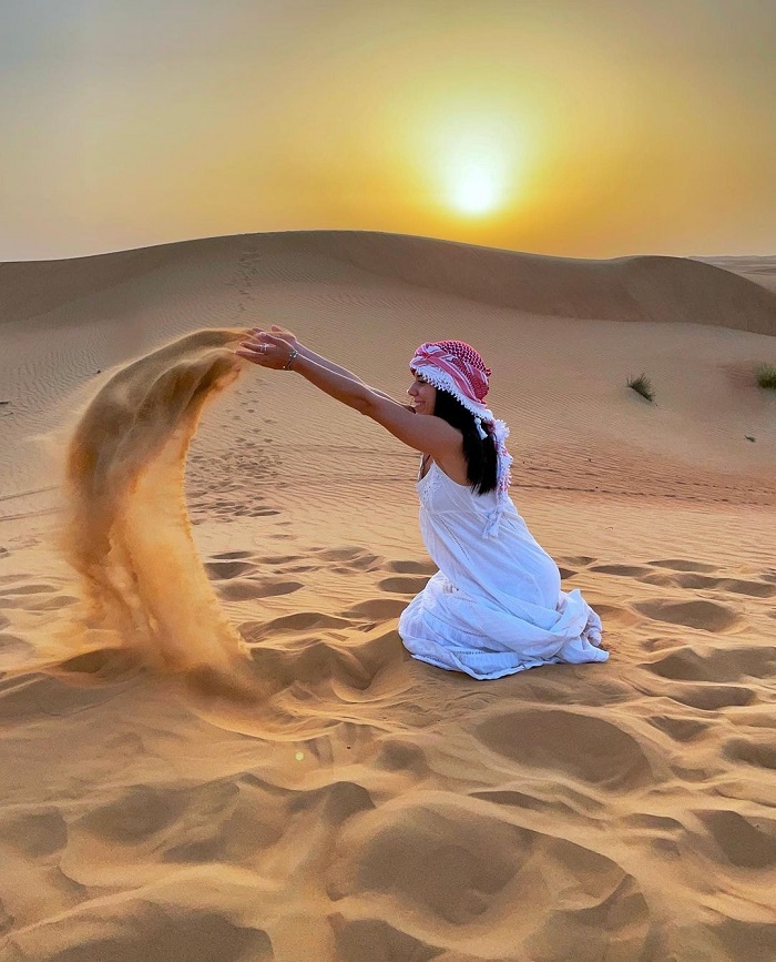 Sa mạc ở UAE - Kinh nghiệm du lịch Trung Đông