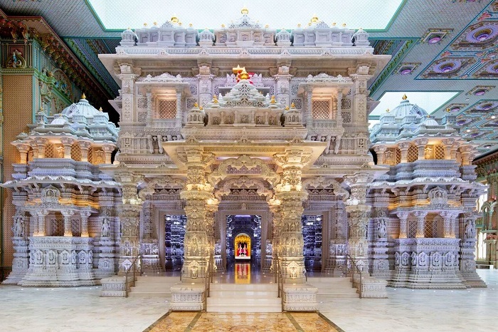 BAPS Shri Swaminarayan Mandir - địa điểm du lịch Illinois