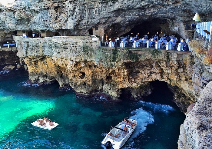 Nhà hàng Grotta Palazzese - nhà hàng độc đáo nhất thế giới
