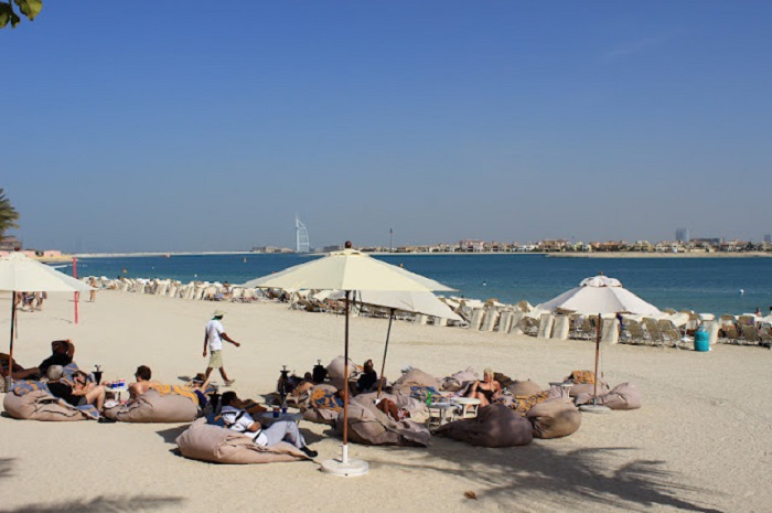 công viên nước Dubai Atlantis - Khu vực bãi biển trong công viên nước