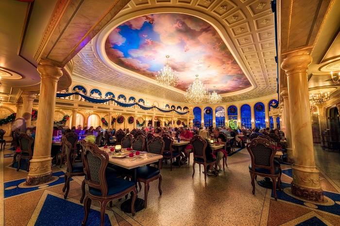 Nhà hàng Be Our Guest - Những địa điểm chụp ảnh ở Walt Disney World