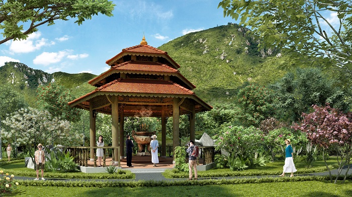 Vedana Resort Ninh Bình - lầu vọng cảnh