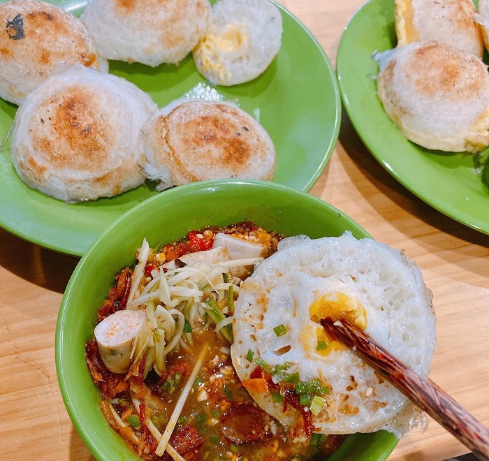 Bánh căn - món ngon ở Ninh Thuận phổ biến 