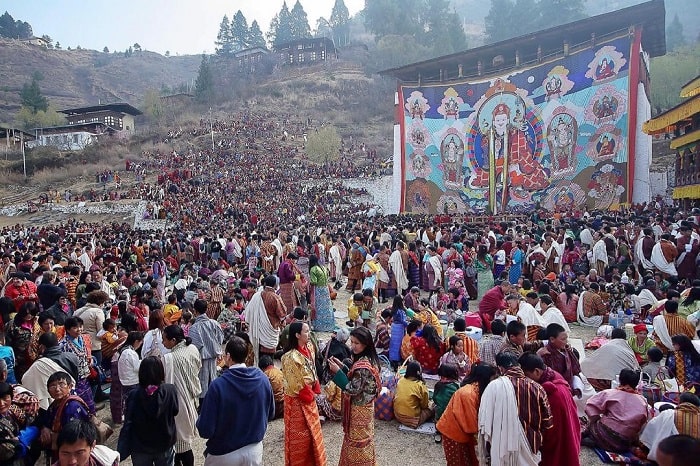 Lịch sử của tu viện Rinpung Dzong Bhutan
