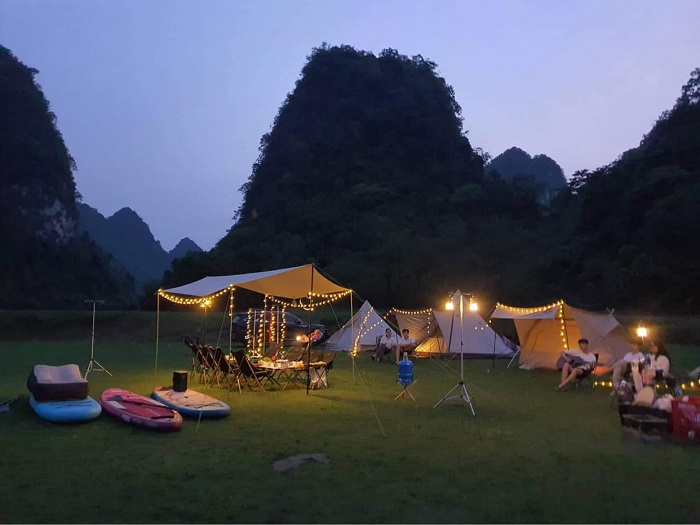 Cắm trại cực chill cùng Cao Bang Eco Camping