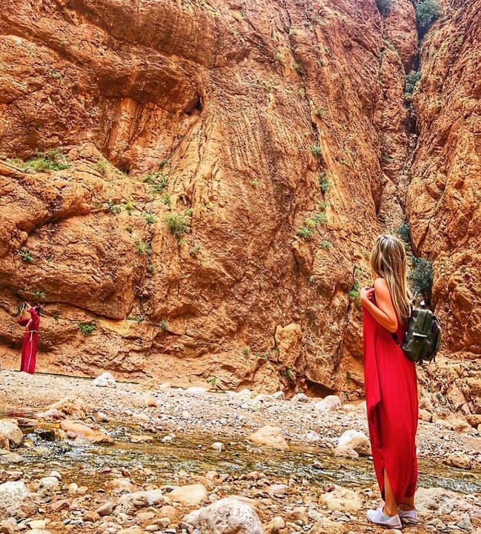 Vẻ đẹp vô tận của hẻm núi Todra Maroc