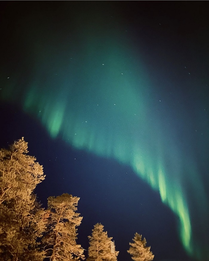 Bắc Cực quang có thể nhìn thấy vào một số tháng quanh năm - Du lịch Kuusamo