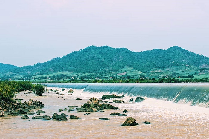 Đập Đồng Cam là đập nước đẹp ở Việt Nam lên hình cực chất