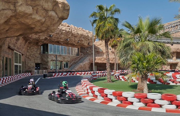 Đường đua Desert Street Circuit - công viên nước lớn nhất Qatar