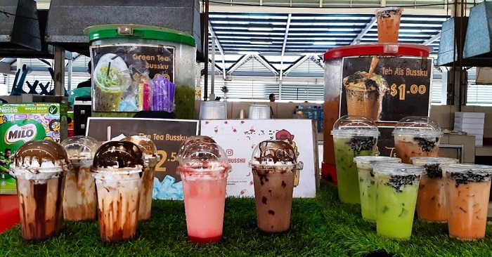Đồ uống bạn có thể tìm ở chợ đêm Gadong Brunei