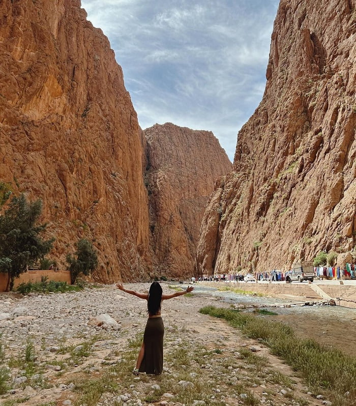 Vẻ đẹp vô tận của hẻm núi Todra Maroc