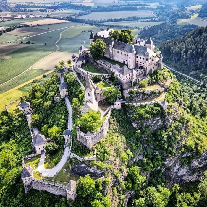 Đôi nét về lâu đài Hochosterwitz Áo 