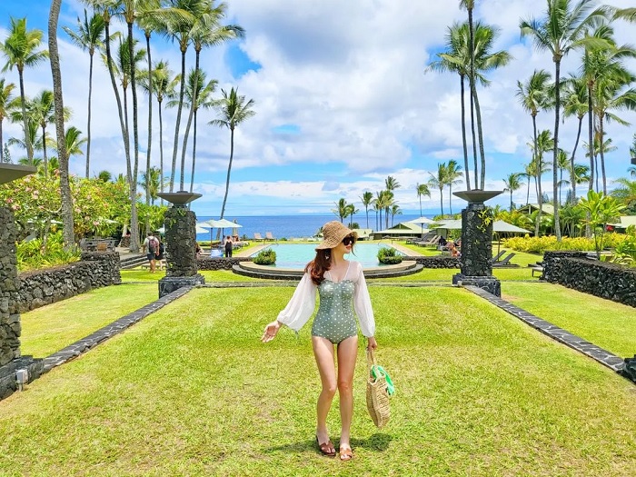 Bù lại thì khu nghỉ dưỡng là một điều tuyệt vời, hài hòa với thiên nhiên - khu nghỉ dưỡng đẹp nhất ở Hawaii