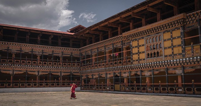 Kiến trúc độc đáo của tu viện Rinpung Dzong Bhutan