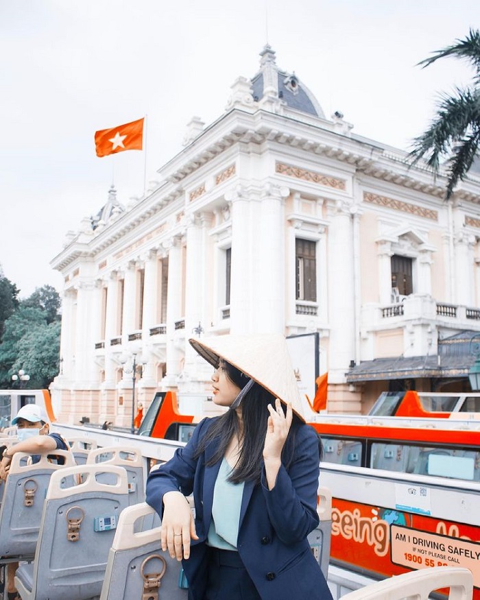kinh nghiệm du lịch Hà Nội - xe bus