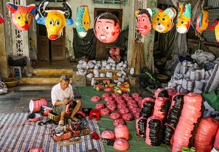 làng nghề truyền thống ở Hưng Yên - làng đồ chơi trung thu