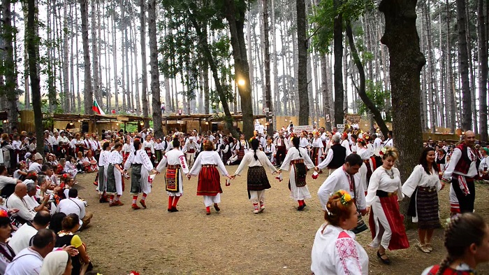Lễ hội ở thị trấn Zheravna Bulgaria