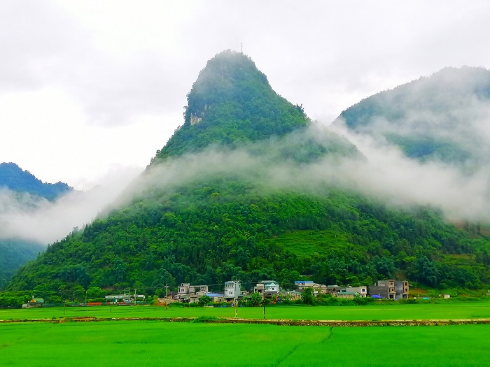 Co Tien Mountain Bac Ha is one of the most beautiful Co Tien mountains in Vietnam