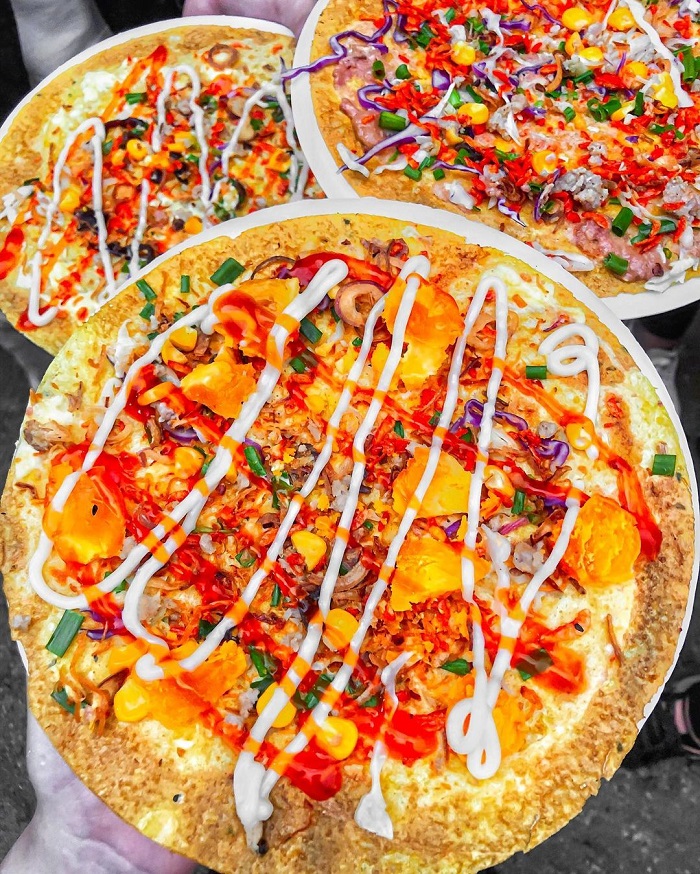 Bánh tráng nướng là pizza phiên bản Việt siêu ngon