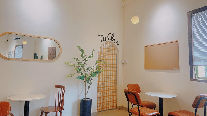 Tiệm trà bánh Tachi là một trong những quán cà phê đẹp ở Sóc Trăng nhất định phải ghé