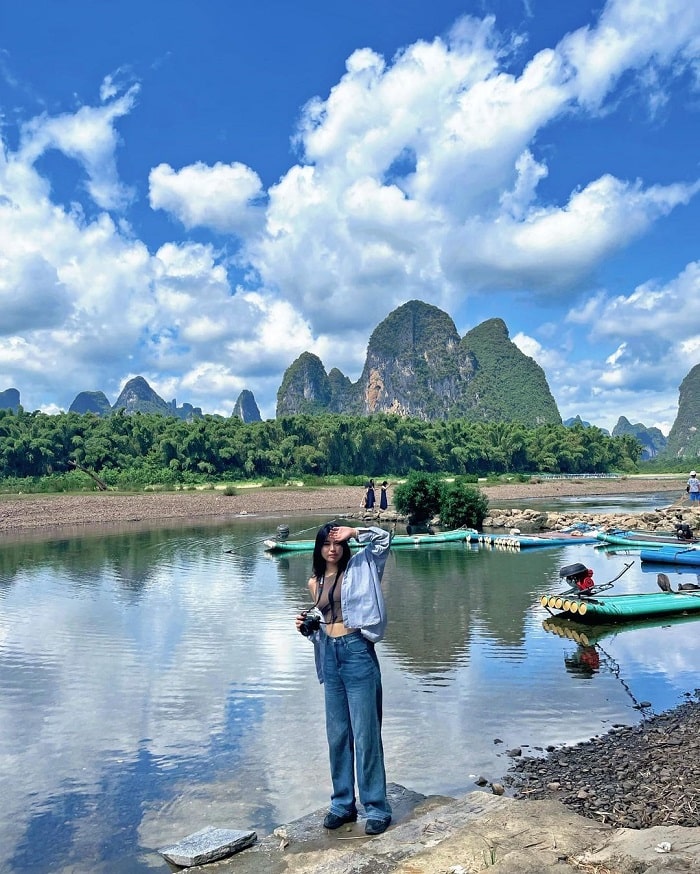 Thời gian lý tưởng thưởng ngoạn cảnh đẹp ở sông Li Giang 
