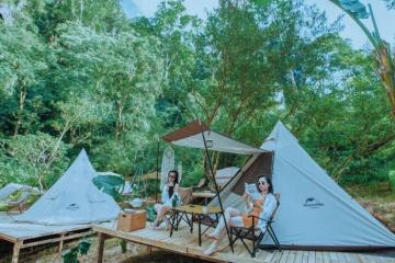 Cắm trại và trekking tại Mộc Nam Camplux Valley Quảng Bình
