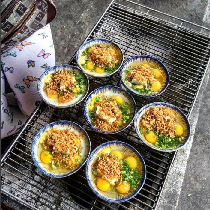 Trứng cút nướng chén - món ngon ở Ninh Thuận giá rẻ 