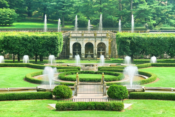 Vườn kiểu Ý - Vườn Longwood Philadelphia