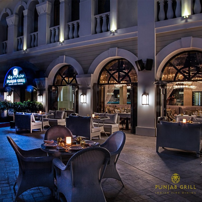 Punjab Grill - nhà hàng tốt nhất ở Abu Dhabi