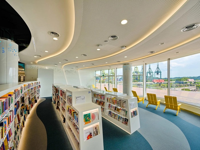 Những thư viện đẹp ngoài thư viện @ Orchard Singapore