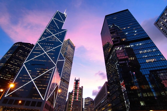 Tháp Ngân hàng Trung Quốc - Tòa nhà chọc trời nổi tiếng ở Hồng Kông