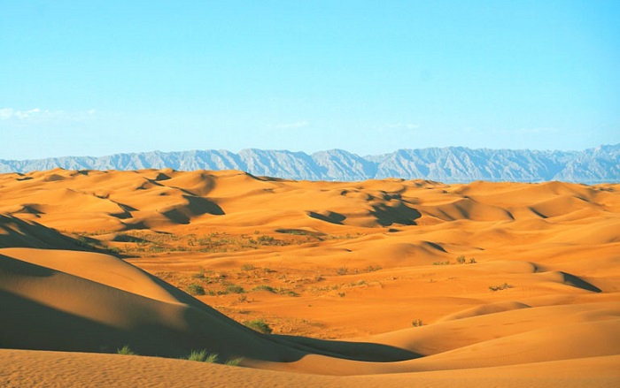 Điểm tham quan ở sa mạc Kubuqi - Yemingsha
