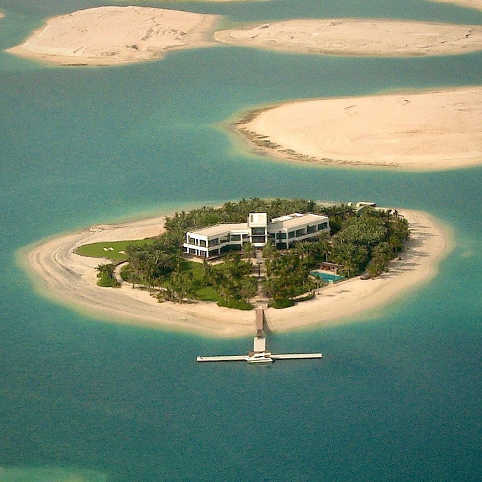 The World Islands là biển đẹp trên thế giới nằm ở Dubai