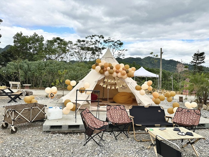 Cactus Camping Tuyên Quang với hệ thống lều trại xinh xắn