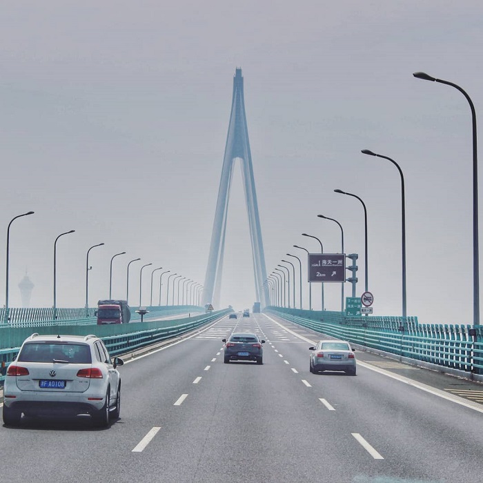 Cầu Đông Hải là một trong những cây cầu vượt biển dài nhất thế giới 