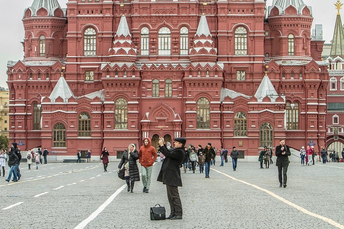 Kremlin là một trong những cung điện lộng lẫy nhất thế giới nằm ở Nga